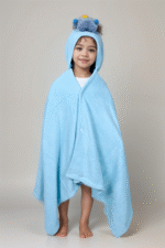 روب الاستحمام من المايكروفايبر للأطفال -من 0-2 سنوات