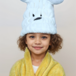 قبعه مايكروفاير الأطفال أرنب