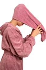 منشفة غطاء الشعر من المايكروفايبر