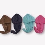 منشفة غطاء الشعر من المايكروفايبر - Image 2